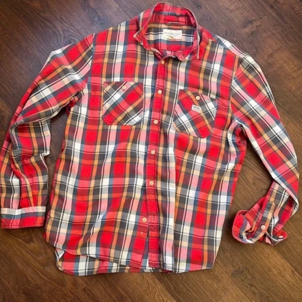 Ralph Lauren Denim and Supply button up flannel shirt XXL 2XL